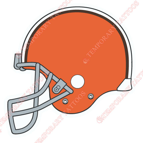 Cleveland Browns Customize Temporary Tattoos Stickers NO.492